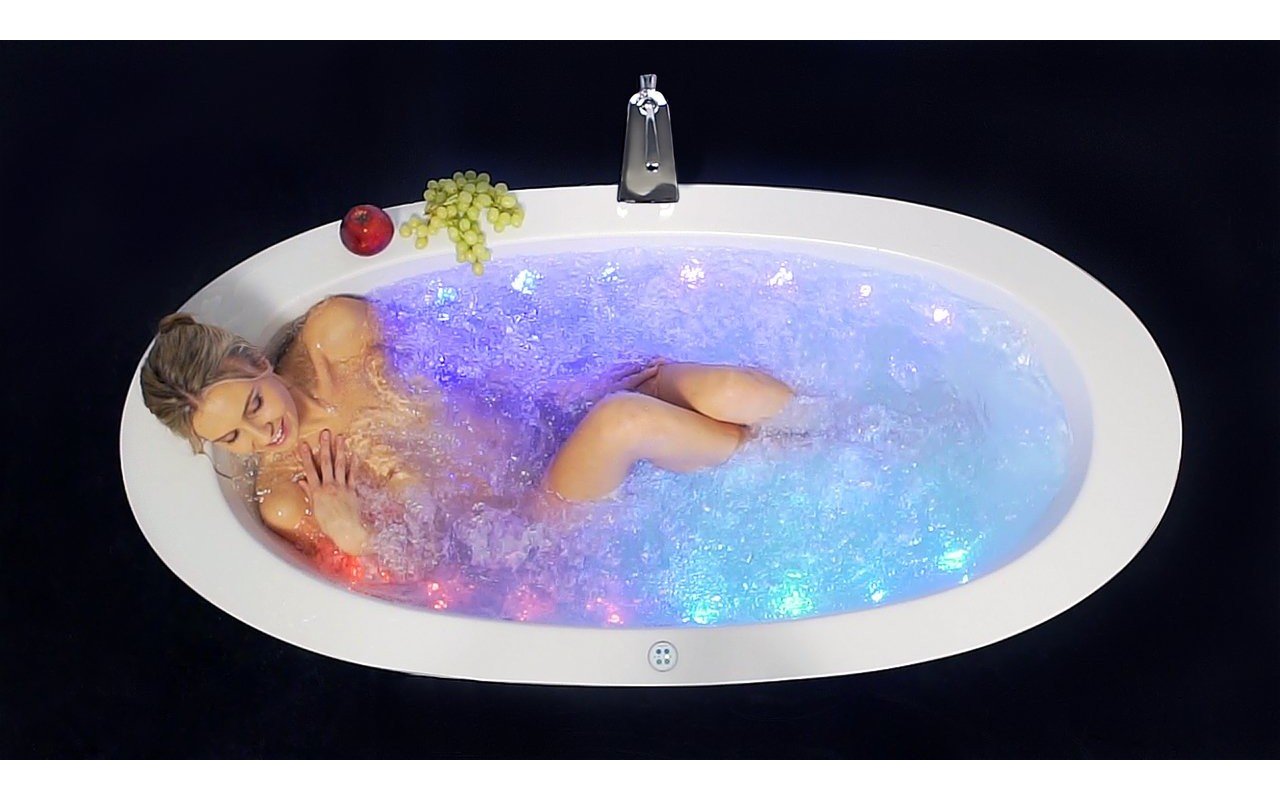 ᐈ 【aquatica Purescape™ 174b Blck Wht Relax Air Massage Bathtub】 Buy Online Best Prices