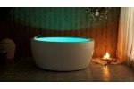 Aquatica pamela wht relax freestanding acrylic bathtub blue color (720)