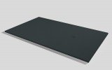 phantom slate shower tray ACQUATICA NEGRO 200x120 RUSH (web)